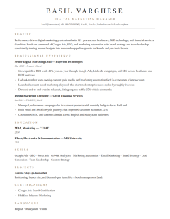 Refined — ATS-friendly resume template from Get Set Shortlist